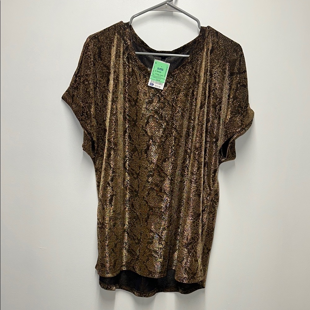 Shimmering gold Top